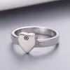Бренд кольца для женщины мужское сердце кольцо эмалевые дизайнерские кольца Circlet Fashion Jewelry