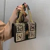 Fashion Designer Bags Women Shoulder Crossbody Bags Luxury Underarm Letter Printing Messenger Bag Chain Embossing Backpacks Handbags