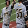 Baseball genäht Jersey Iowa Hawkeyes Black Menens Womens Jugendliche beliebige Name und jeder Nmber