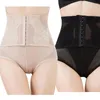 Damesjaberse vrouwen hoge taille buikcontrole slipjes haken gordel bulifter mesh body shaper p8db