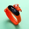 Ny design LED Touch Watch Silicone Candy Waterproof Feminin Clock Fashion Digital Animal Cartoon Wristwatches för julklappar