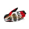 ST343 Luvas de motocicleta de couro ST343 Luva de motocross protetora respirável para homens montando tela de toque Mittens Guantes Moto