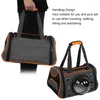 Cat Carriers Dog Carrier Bag Portable Breathable Comfortable Pet With Transparent Window Pad Shoulder Strap For Outside