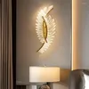 Wall Lamp Modern Gold Designer Light For Bedroom Bedside Sconce LED AC 110V 220V Home Lighting Indoor Decor Fixtures