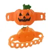 Favor Favor Favor Bracelets de Halloween Favores de Partema Favores LED LED Light Up Pumpkin Bangle Treats Candy Goodie Bag Stuffers Delive Delive Dhvfb