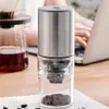 Capsule Coffee Machine Electric Coffee Grinder Portable Espresso Machine With Brush USB RECHARGEABLE SLIPING CORE BEANS MILL FÖR CAFE HEMPRESS 221117