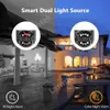 Dome-Kameras 4K Dual Lens IP-Kamera 8MP WiFi Outdoor CCTV Sicherheit Videoüberwachung 8X Zoom PTZ 2K Auto Tracking Onvf Zwei-Wege-Audio ICsee 221117