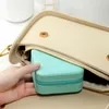 Jewelry Pouches Storage Box Leather Organizer Display Portable Travel Case Earring Watch Ring Necklace Zipper Joyeros 2022