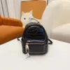 zaini firmati mini zaino di lusso da donna Zaino in grana di pietra borse per libri moda tutto-fiammifero nero Borsa da scuola di grande capacità