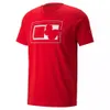 T-shirt a maniche corte di Formula Uno dopo gli abiti da lavoro della squadra dopo la stagione Tuta da gara girocollo T-shirt personalizzata taglia extra