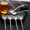 Cat Engraved Spoons Stainless Steel Teaspoon Coffee Stirring Spoon for Kitchen Dessert Mixing Tea Strong Cereal Cat Lovers Gifts