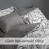 Bedding sets Evich Simple Modern Abstract Black Lines Superior Quality Sets Single Twin Full Queen Size Sheet Pillowcase Home Textile 221116