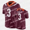 Football NCAA Virginia Tech Hokies Jersey Football Michael Vick Braxton Burmeister Jalen Holston Raheem Blackshear Tayvion Robinson Tre Tur