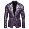 Feminino ternos blazers masculinos de negócios florais de terno casual vestido de noiva blazer 221117