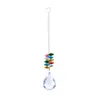 Pingentes Bola de cristal Lustre de vidro prisma Pendurado Iluminação Dream Catcher Festa de casamento Decoração de casa Drop Delivery Garde Dhscp