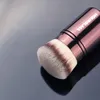 Intrekbare kabuki make -up borstel dichte synthetische korte reis met fundering poeder contour schoonheid cosmetica tools