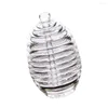 Storage Bottles Food Grade Material Beehive Style Glass Transparent Honey Jar With Stirring Rod