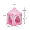 Torneiras de brinquedo Kids portáteis Tipi Ball Pool Princess Girl Castle Play House Children Small dobring Playtent Baby Beach 221117