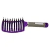 Curved Vented Professional Détanglant peigne portable maison salon massage brosse à cheveux Brosse de style séchage rapide coiffure de coiffeur