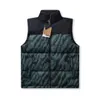 Gilet Bodywarmer Marchio di moda Gilet grigio Autunno Inverno Nuovi uomini Giacca di cotone Lettera Stampa senza maniche Giù Gilet Maschile Capispalla casual Top