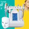 Multifunktionell sk￶nhetsutrustning 12 i 1 Hydradermabrasion Hydra Small Bubble Facial Skin Care Galvanic Oxygen Jet Bio Lyftande Blackhead Borttagning Beauty Machine