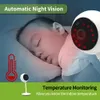 IP -kameror Taktark 5,0 tum 1080p trådlös video Baby Monitor Nanny Sitter Security Camera IR LED Night Vision Intercom 221117