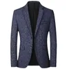 Hommes Costumes Blazers Automne Mode Solide Couleur Mince D'affaires Costume Décontracté Vestes Hommes Haute Qualité Formelle Blazer Manteau Mâle Graisse 4XL 221117