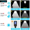 Decorações de jardim Luzes de rua solares Lâmpada ao ar livre com 3 Light Modo Impermeável Sensor de Movimento Iluminação de Segurança para Pátio PATIONATILHA 221116