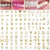 Otras gemas de dientes de ornamias de cristal de higiene oral 3 de dientes dentales de dientes de mental