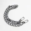 Bag Parts Accessories Thick Aluminum Chain For s Replacement Purse Shoulder Crossbody Strap DIY 3060100cm Cluth Small Handbag Handle 221116