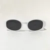 Black Grey Oval Sunglasses Sunglass 40212 Mini Women Summer Sunnies Shades UV400 Eyewear with Box