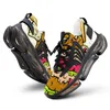 2023 DIY Custom Shoes Classic Shoes Acceptatie UV -printen als ademende mannen Women Soft Sports Running Sneaker