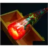 Andra festliga festförsörjningar Led Light Up Bouquet Flowers Party Flashing Glowing Rose Wand Sticks Wedding Decoration Valentines DA DHVSN