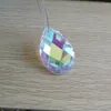 Kroonluchter kristal 100 stcs/perceel 38 mm ab kleur hangende kralen prisma suncatcher trimmen druppels