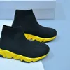 Sapatos infantis velocidade alta meia casual designer de calçados infantis tênis preto meninas meninos bebê criança juventude infantes tênis esportes ao ar livre d0nA #