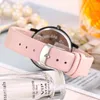 Wristwatches Women's Casual Bracelet Quartz Ladies Watch Small Dial Leather Strap Women Clock Wrist Relogio Feminino Gift For