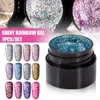 Nagellackgel uv led glitter manikyr diy konst l￥ngvarig f￶r kvinnor flicka nov99