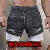 Herenshorts Zomer Heren Sport Grote maten Multi-pocket Sneldrogende ademende camouflagebroek Running Training Fitness