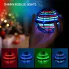 Bolas mágicas brinquedos voadores atualizados orb ball para anúncios infantis neba com luzes led rgb legais 360° giratório crescente interno ao ar livre bumerangue f amlpy