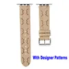 Lüks G Designer Watch Bands Straps Apple Watch Band 41mm 40mm 38mm PU deri vintage yedek kayış Iwatch SE Serisi için Klasik Toka 7/6/5/4/2/1