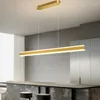 Lampadari Modern Led Living Lampadario Sala da pranzo Soffitto Striscia Illuminazione per interni Decor Lampade a sospensione Nordic Simple Fixtures