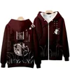 Erkek Hoodies Bungo Sokak Köpekleri Dazai Osamu Cosplay Hoodie Kadın Erkekler Harajuku Sweatshirts Street Giyim Hip Hop Külot Kapüşonlu Jacke