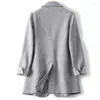 Women's Suits Ladies Blazer Elegant Business Top Spring Autumn Office Korean Casual Jacket Women's 2022
