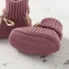 First Walkers Baby Shoes Gloves Set Knit Born Girls Boots Boots Mitten Fashi