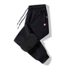 Jogging Pants Hip Hop Streetwear Men 95% Bomull och 5% Spandex sportkl￤der Fitness Sweat Pants Men M-8XL H1213