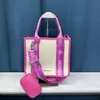 Women Bevelyn Handbag for Luxury Tote Bag مع حزام الكتف Nordstrom Bwebber Tiktok المنسوجة القماش حقائب كروس مع محفظة حقيبة عملة 30x26x12cm pochette