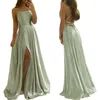 Women's Dress Elegant Mother of the Bride DressesSide slit mint green bridesmaid dress 2022 new in