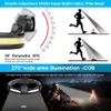 Headlamps Headlight Led Sensor Light Outdoor Strong Zoom Model Large Floodlight COB Headmounted Fishing Running Headlamp 221117