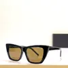 Nouvelles lunettes de mode pour femmes SL276 système de beauté géométrique moderne style logo style unique protection contre les radiations UV400 lunettes de soleil surdimensionnées