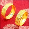 Bracelet bracelet bracelet de style rétro à bracelet à l'or